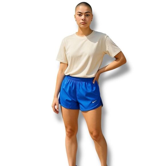 NWT Nike Shorts Womens Dri Fit Tempo Running Shorts‎ Size Extra Small XS Blue - Picture 1 of 8